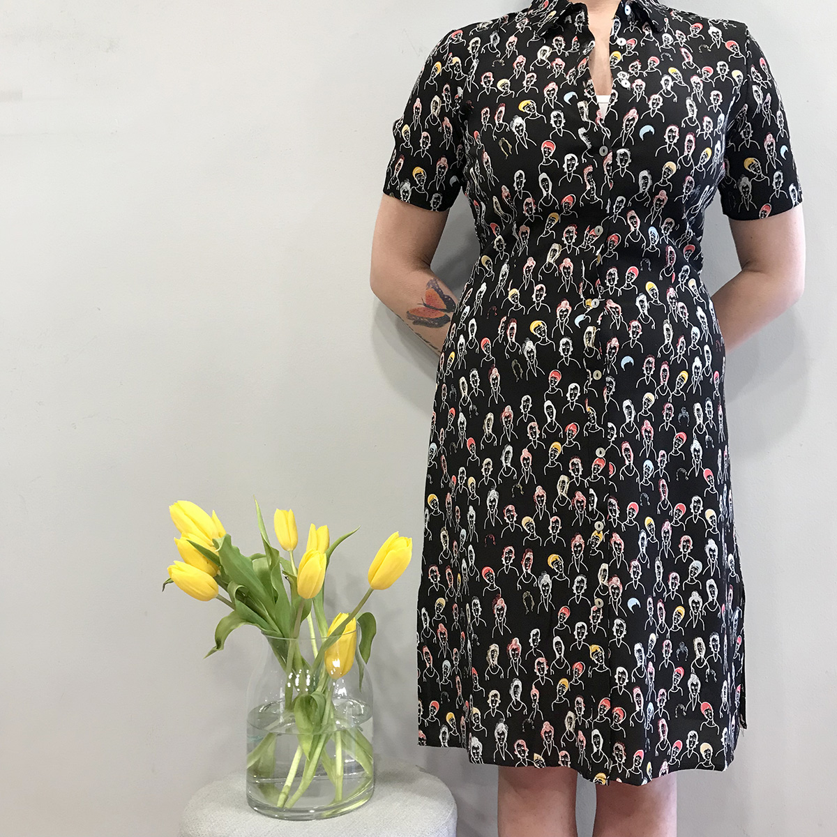 abito-surkana-camicia-visi-davanti abito-camicia-visi-surkana-collezione-SS19-abbigliamento-donna-Crazy-Art-Torino